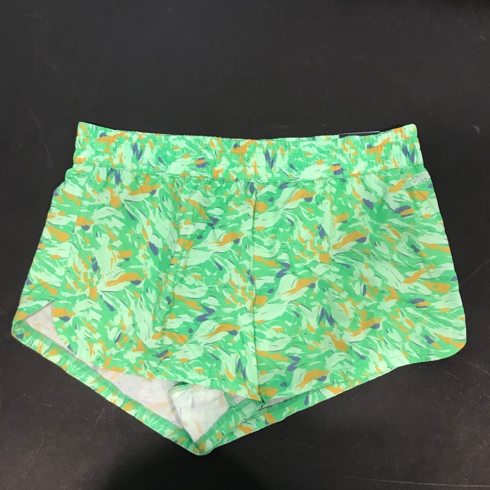 DSG Womens Mid Rise Stride Run Shorts With Built-In Brief 3" Inseam